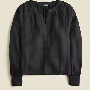 J. Crew Cabana Top in Linen